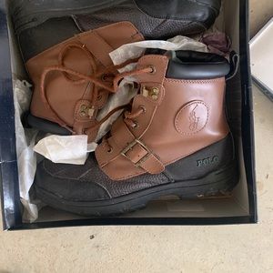 Ralph Lauren Polo boots boys 7